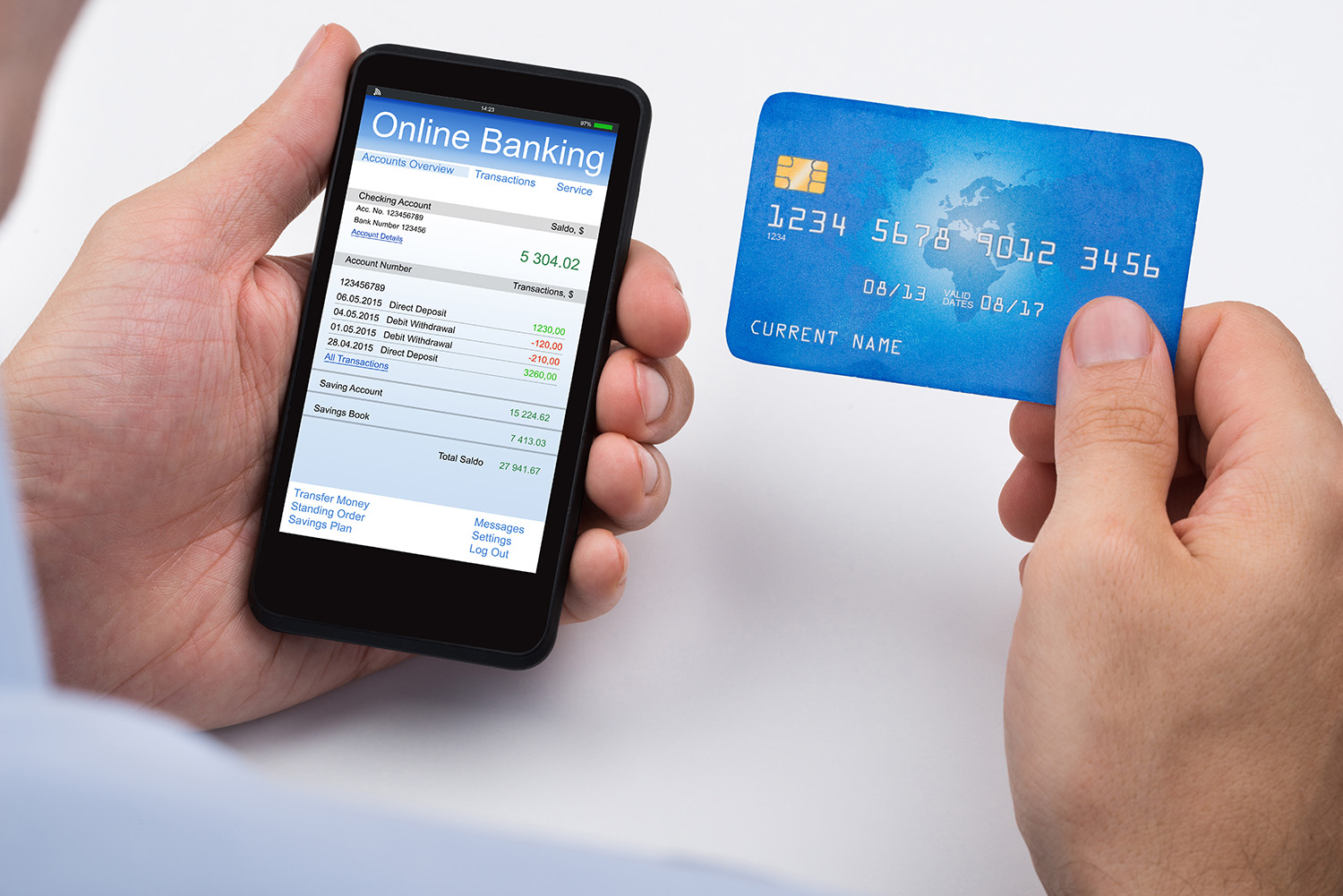Số dư khả dụng thẻ tín dụng giới hạn ở mức nào?
